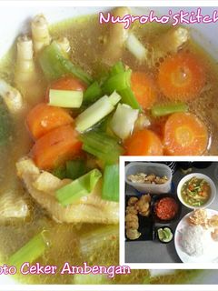 Foto resep Soto Ceker Kuah Kuning so Easy