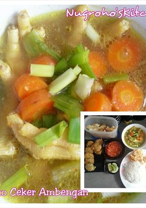 Foto resep Soto Ceker Kuah Kuning so Easy