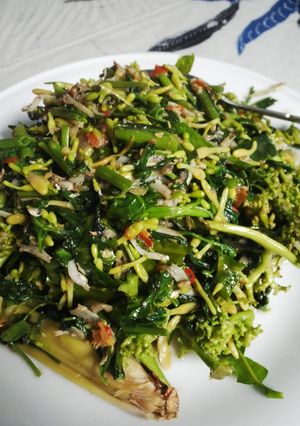 Foto resep tumis bunga pepaya