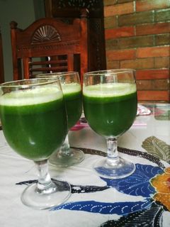 Foto resep Green Jus seger sehat
