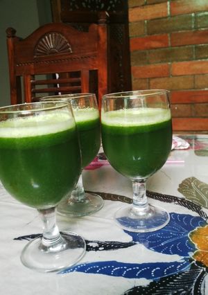 Foto resep Green Jus seger sehat