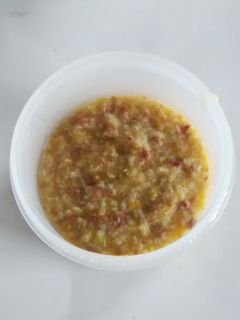 Foto resep bubur bayi enyaaakkkk MPASI 9 Bulan