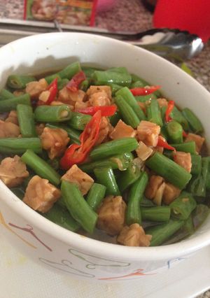 Foto resep Tumis Buncis Tempe Idola