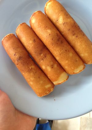 Foto resep Pancake Gulung Isi Coklat