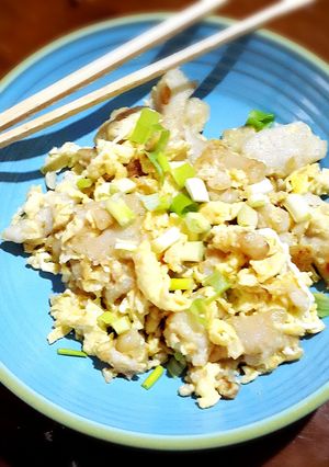 Foto resep Chai Tow Kway (Fried Raddish Cake)