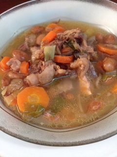 Foto resep sop daging iga kacang merah