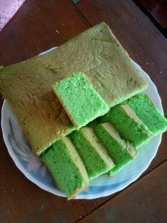 Foto resep Cake Pandan Dasar