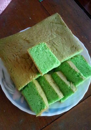 Foto resep Cake Pandan Dasar
