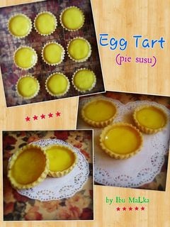 Foto resep Egg Tart aka Pie Susu