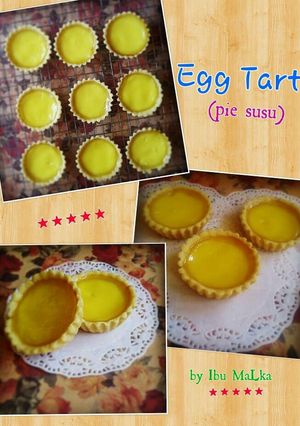 Foto resep Egg Tart aka Pie Susu