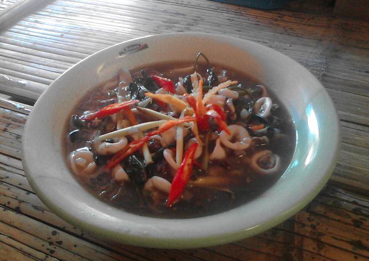 cah kangkung cumi bumbu maizena