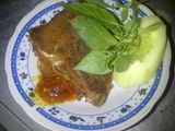 Bebek Songkem Goreng Khas Madura