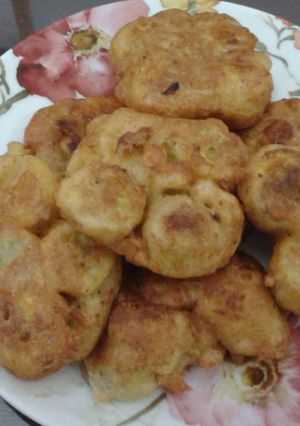 Foto resep pisang tepung goreng keju