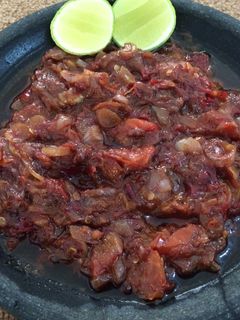Foto resep sambal gami resep mertua