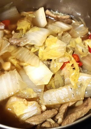 Foto resep sawi tumis sapi
