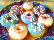 Gambar donat tepung custard