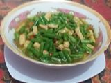 tumis buncis tempe