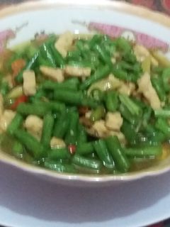 Foto resep tumis buncis tempe