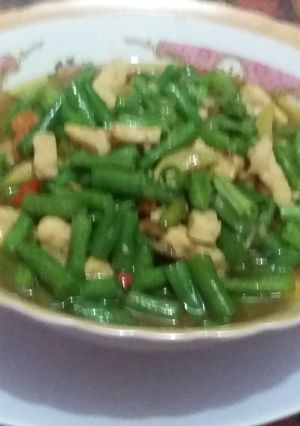 Foto resep tumis buncis tempe
