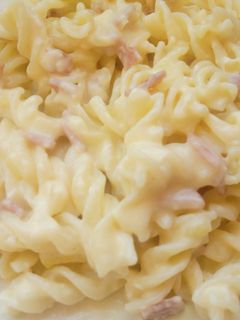 Foto resep Fusilli à la Carbonara