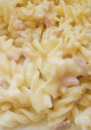 Foto resep Fusilli à la Carbonara