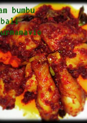 Foto resep Ayam Bumbu Bali Mamavio