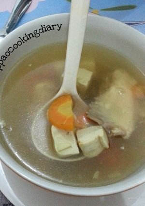 Foto resep Sup Tahu Wortel