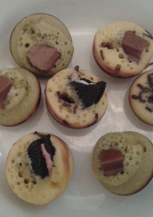 Foto resep kue cubit original & greentea