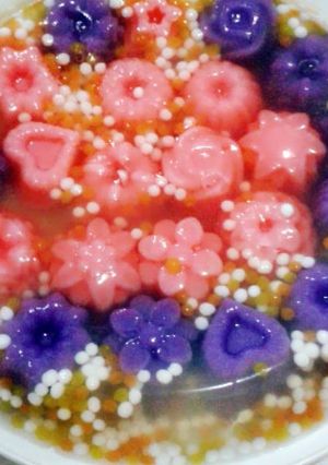 Foto resep Puding kaca mutiara
