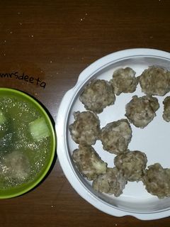Foto resep Bakso Daging Keju (9+) - MPASI