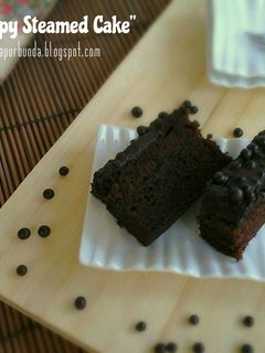 Foto resep "Choco Crispy Steamed Cake"