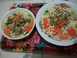 mie rebus iga bakso