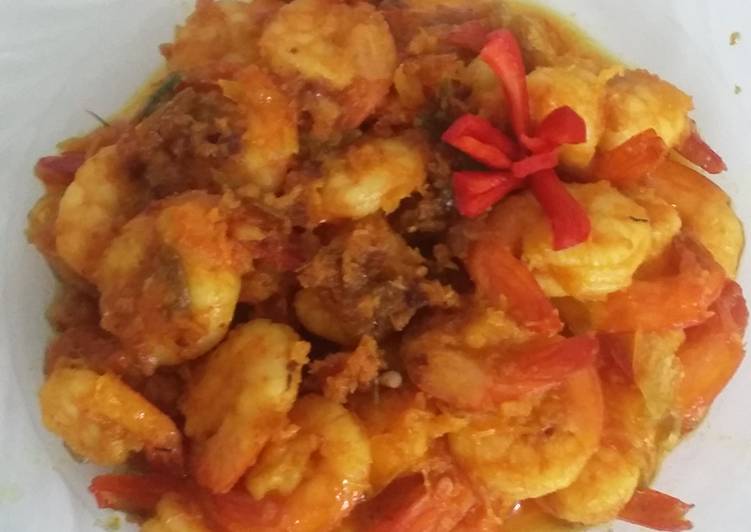 Bagaimana Menyiapkan udang goreng bawang Anti Gagal