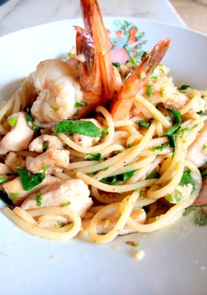 Foto resep Spaghetti Aglio Olio Simple