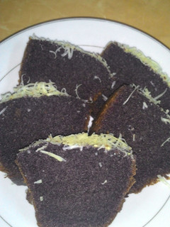 Foto resep Bolu Ketan Hitam Tabur Keju