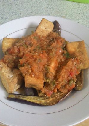 Foto resep Tahu Terong Sambal Rawit
