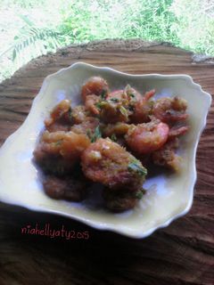 Foto resep Udang Saus Telor Rebus 