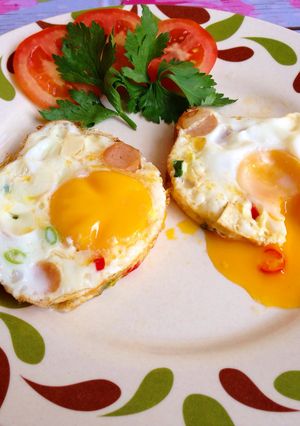Foto resep Telur ceplok isi