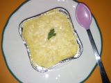 Kentang dan makaroni daging panggang