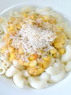 Foto resep Macaroni with mashed potato and corn