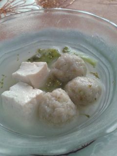 Foto resep MPASI Bakso Ayam Brokoli Keju (11month)