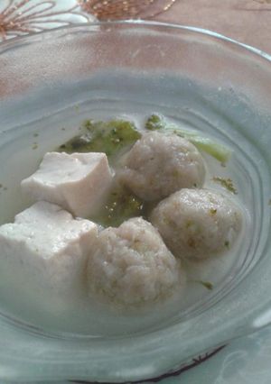 Foto resep MPASI Bakso Ayam Brokoli Keju (11month)