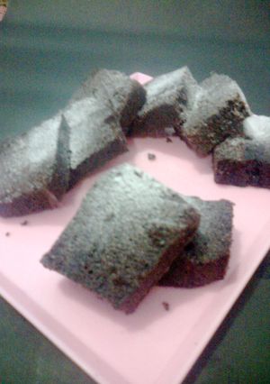 Foto resep Broketem (brownies kukus ketan hitam)