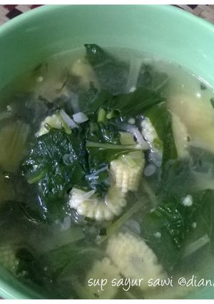 Foto resep Sup Sayur Sawi