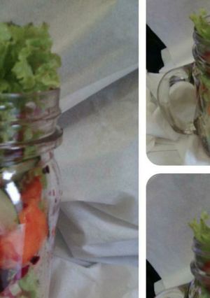 Foto resep Salad in Jar