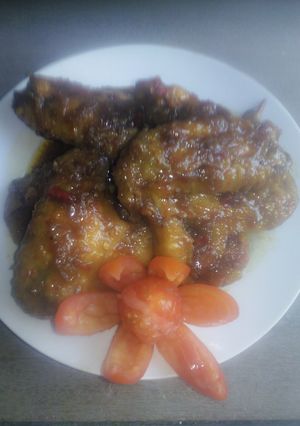 Foto resep sayap ayam masak kecap