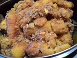 Fried Banana With Sugar N Peanut(Mom Recipe)
