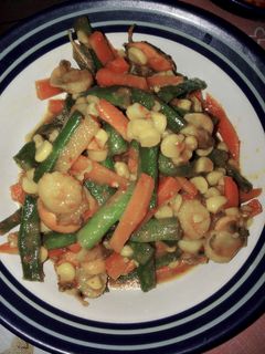 Foto resep bia masak sayuran campur