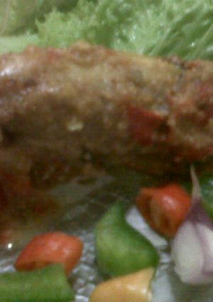 Foto resep Ayam Kampung Bakar Saus Pecel Pedas