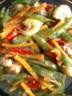 Foto resep Tumis buncis wortel udang